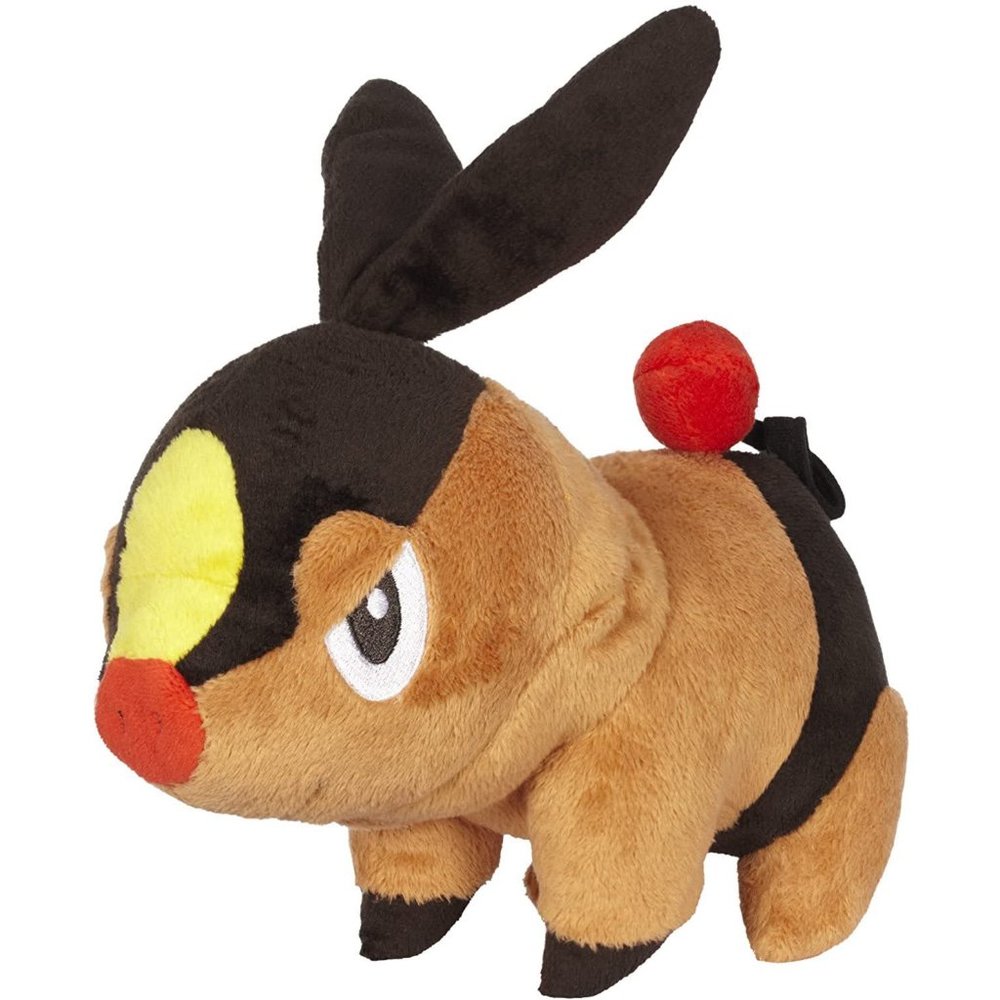 Tepig 8" Pokemon Plush Reversible Into Poké Ball